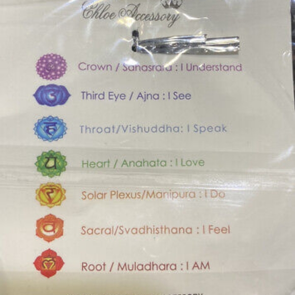 7 Chakra Bracelet, Simulated Gemstone Bracelet for Anxiety, Yoga and Meditation. - Picture 3 of 4